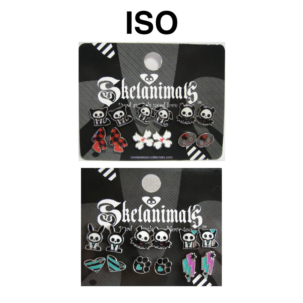 ISO!! skelanimals earrings